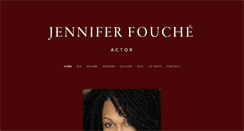 Desktop Screenshot of jenniferfouche.com